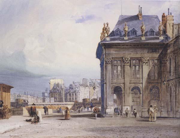 L lle de la Cite seen from the Institut,Paris (mk47), Thomas Shotter Boys